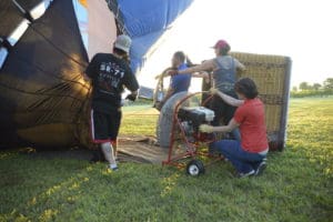 Chesapeake Balloon Festival, Aug. 2016 <br> Credit: Curt Brandt